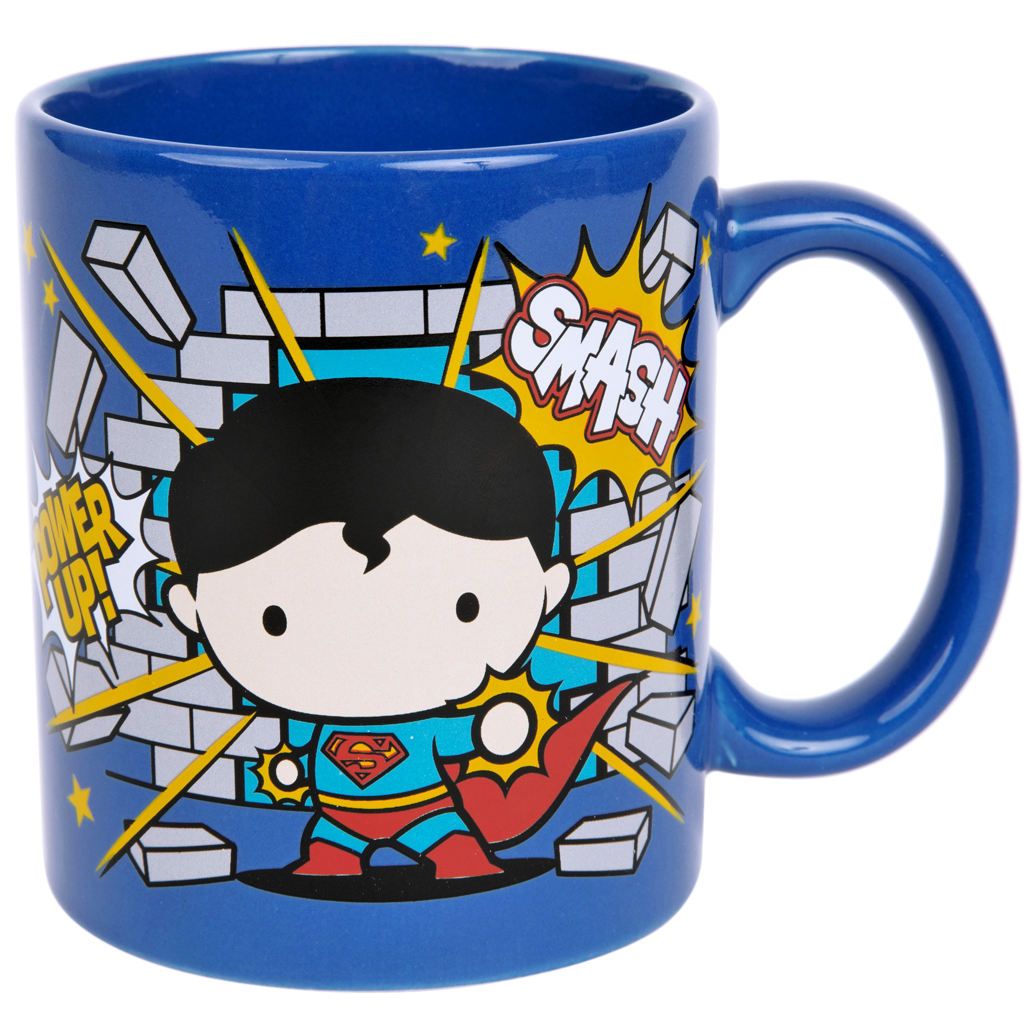 DC Comics Superman Chibi Character and Symbol 11oz Ceramic Mug